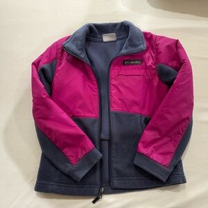 Columbia Kids' Pink and Gray Puffer Jacket